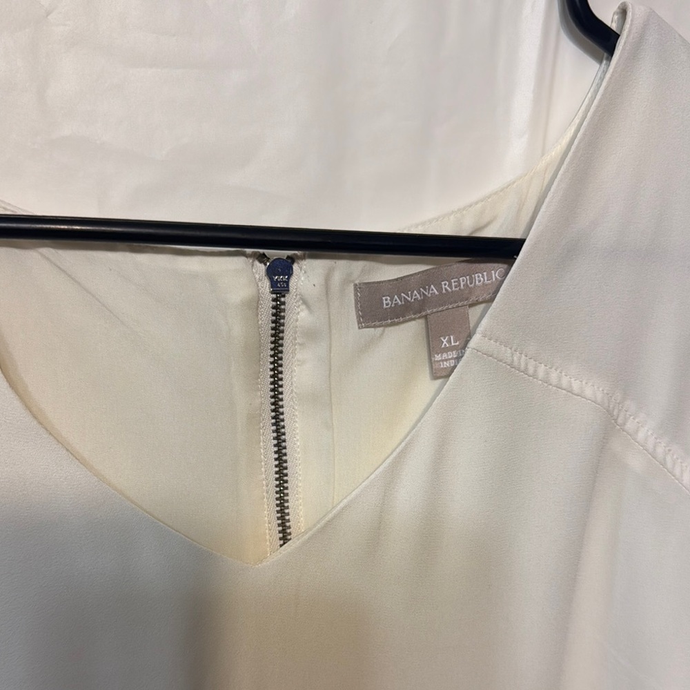 Banana Republic Cream Blouse